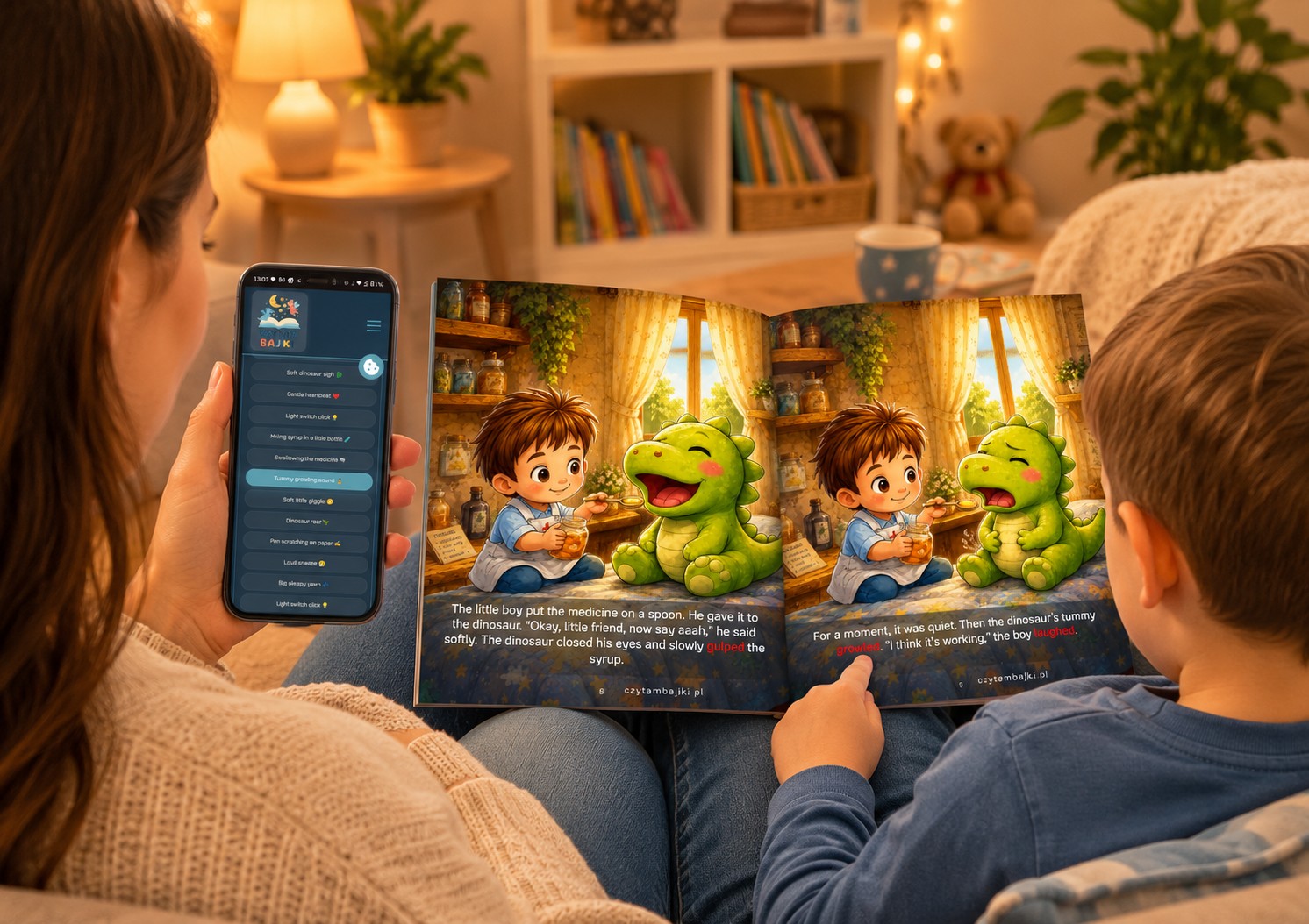 Little Doctor and the Sick Dinosaur – Personalizowana Książeczka, Kolorowanka w generatorze po angielsku - pdf do druku - obrazek 2